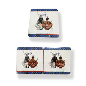 Welcome To Scotland Coasters (Set of 6)