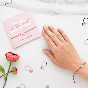 Will You Be My Bridesmaid? Bracelet by Hootyballoo