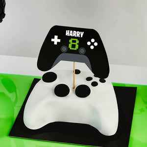 Personalised Gaming Console Cake Topper