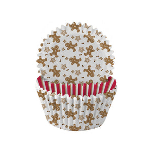 Gingerbread Swirl Cupcake Cases 75 pack