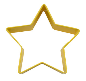 Star Poly-Resin Coated Cookie Cutter Yellow