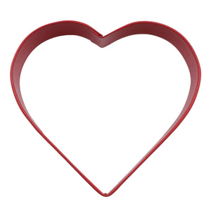 Heart Poly-Resin Coated Cookie Cutter Red