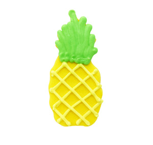 Mini Pineapple Poly-Resin Coated Cookie Cutter Yellow