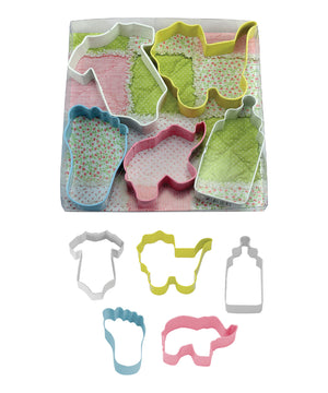 Baby Poly-Resin Coated Cookie Cutter Set