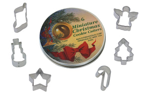 Miniature Christmas Cookie Cutter Set