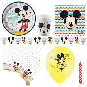 Mickey Awesome Party Pack - Deluxe Pack for 8 Guests