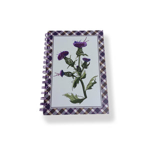 Wild Thistle A6 Notebook 100 Pages