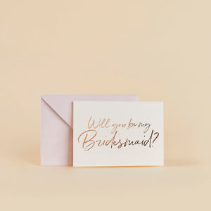 Will You Be My Bridesmaid? Cards by Hootyballoo