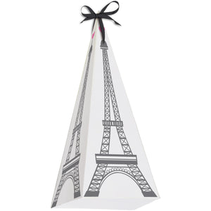 Party In Paris Favour Boxes with Ribbons