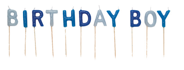 Birthday Boy Pick Candles Blue