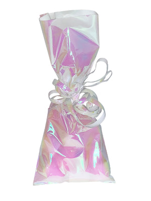 Iridescent Cello Bags with Twist Ties