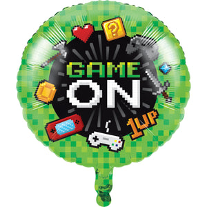 Gaming Party Foil Balloon
