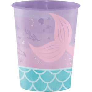Mermaid Shine Plastic Keepsake Cup