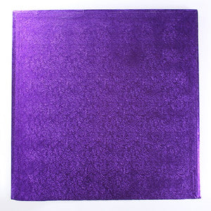 Square Cake Board - Purple