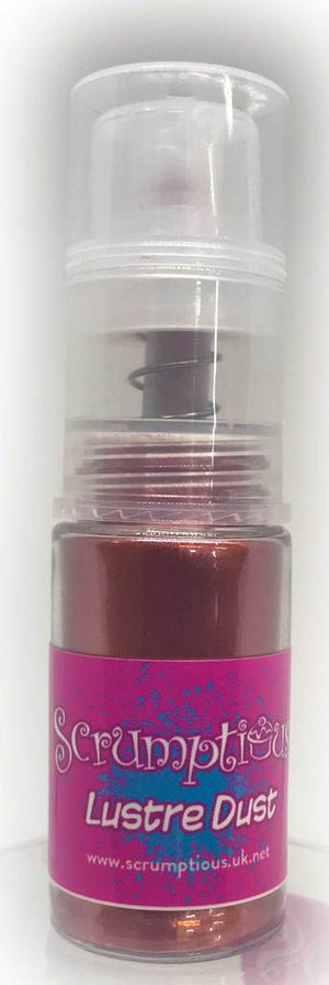 Edible Lustre Spray - Red - Scrumptious - 4g