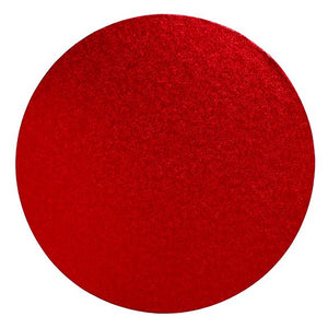 Round Cake Board - Red