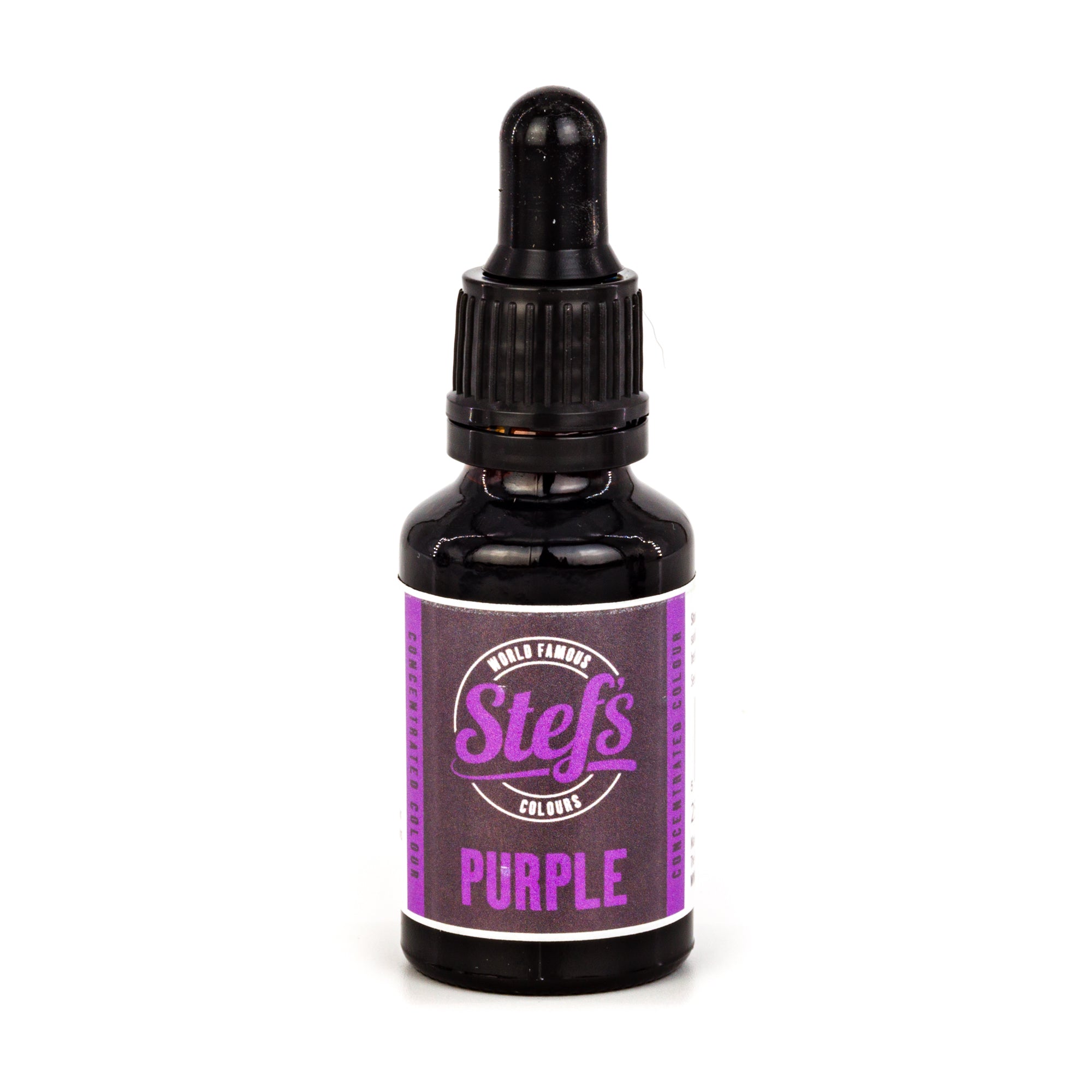 Stef's World Famous Colours - PURPLE  Professional Grade Liquid Food Colouring