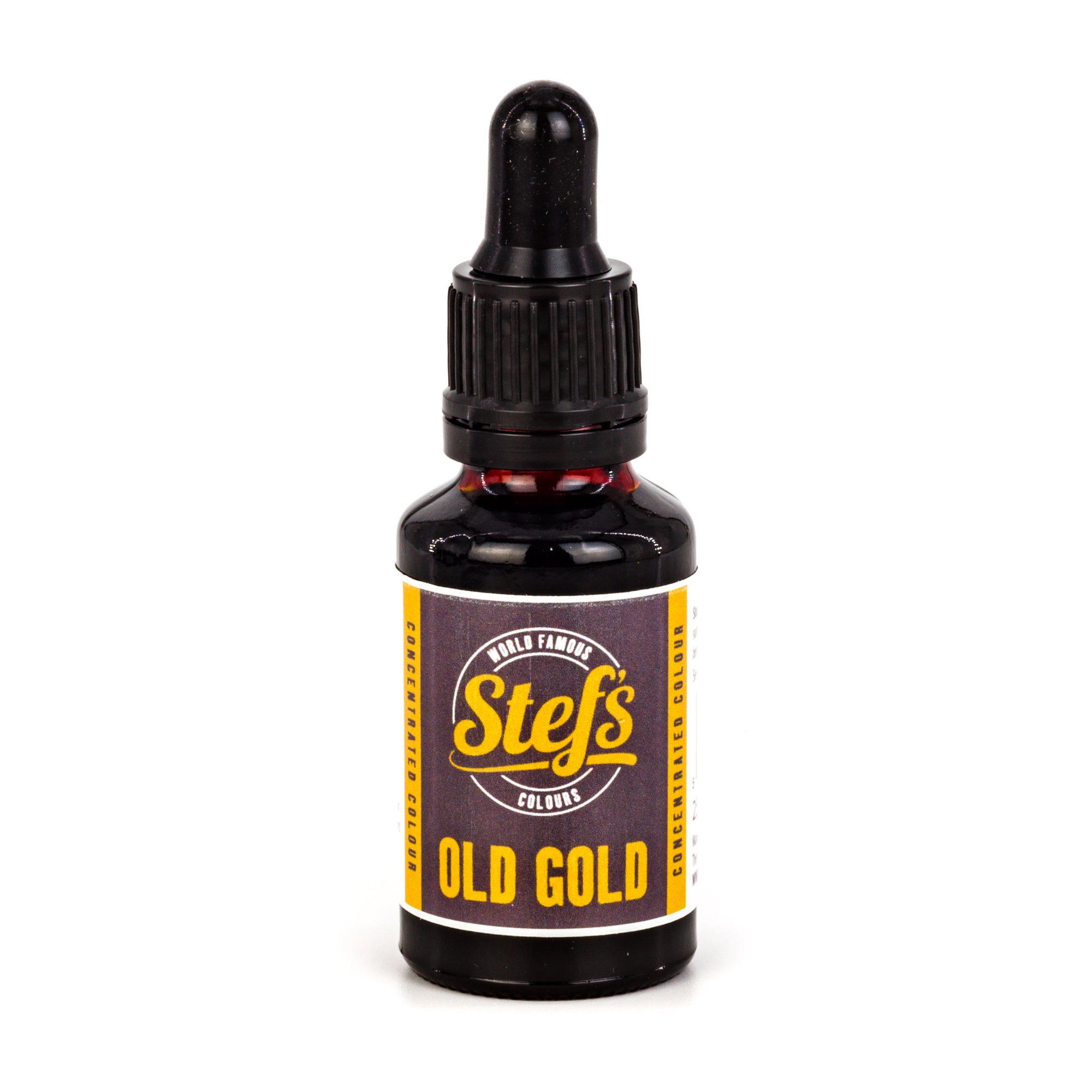 Stef Gold Stef's World Famous Colours - OLD GOLD Professional Grade Liquid Food ...