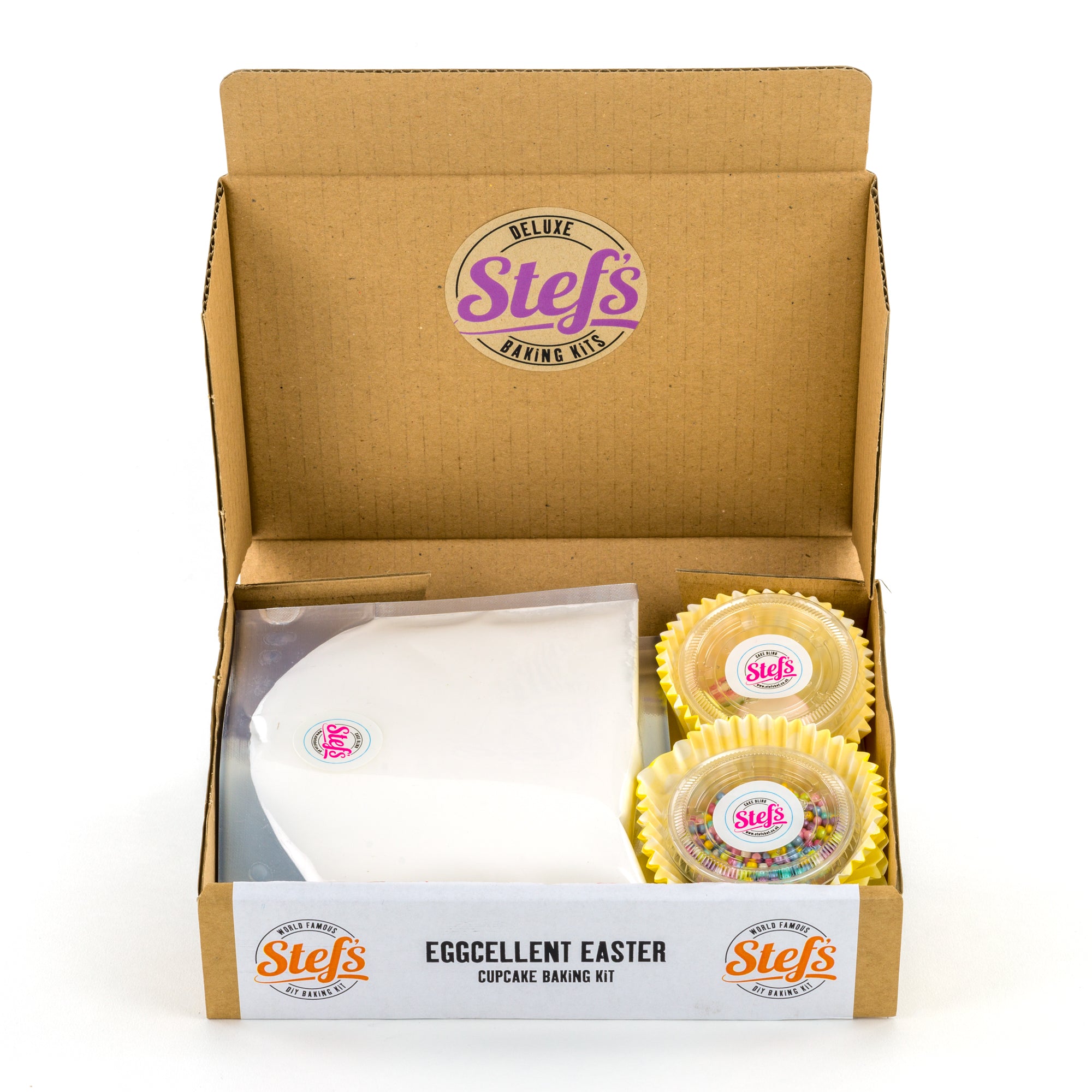 Eggcellent Easter Cupcake Baking Kit - Stef Chef Deluxe Baking Kit