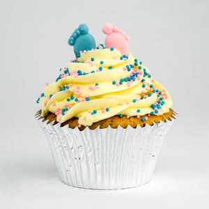 Boy or Girl? Baby Shower Gender Reveal Cupcake Baking Kit - Stef Chef Deluxe Baking Kit