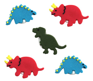 Dinosaur Sugarcraft Toppers Assorted