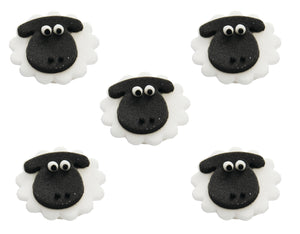 Sheep Sugarcraft Toppers