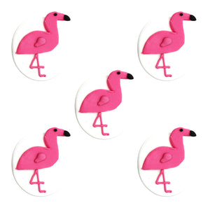 Tropical Flamingo Sugarcraft Toppers