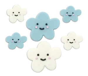 Happy Clouds Sugarcraft Toppers