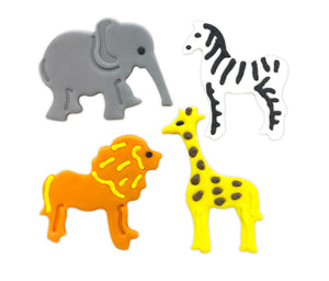 Jungle Animals Sugarcraft Toppers