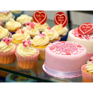 Assorted Valentine Messages Cake Toppers | 10 Pack