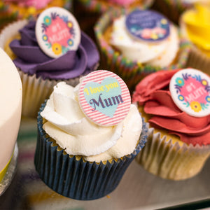 Mum Cupcake Toppers - 20 pack