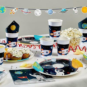 Space Theme Party Bundle Kids Party Astronaut Outer Space for 8 Guests