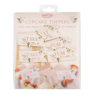 Afternoon Tea Cupcake Toppers