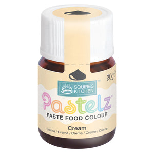 Squires Kitchen PASTELZ  - Cream Pastel Food Colouring Paste  - CREAM