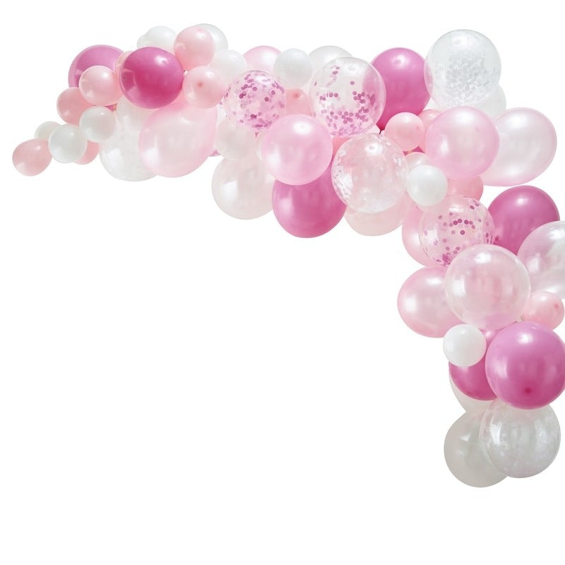 Pink Balloon Arch Kit - Balloon Arches Range by Ginger Ray