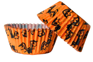 Spooky Bats Cupcake Cases - 25 Pack