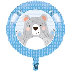 Birthday Bear Foil Balloon