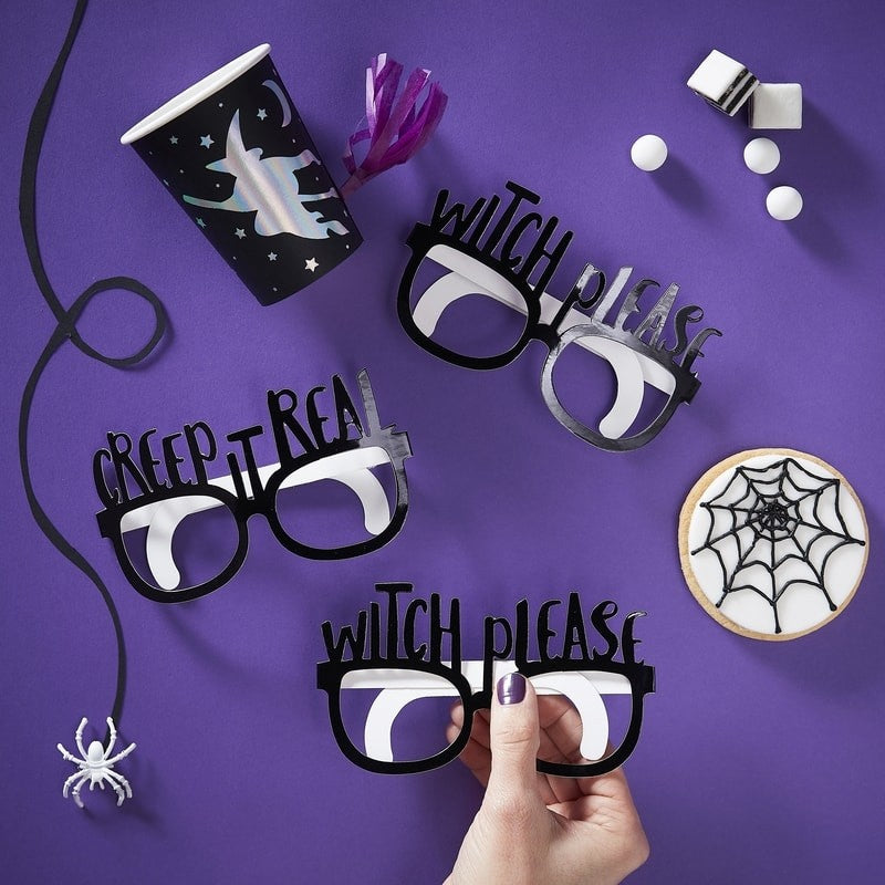 Creep It Real Foiled Fun Glasses - 8 pack