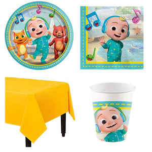 Stef Chef Party Cocomelon Party Tableware Set