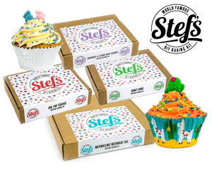 Sunshine & Clouds Baby Shower Cupcake Baking Kit - Stef Chef Deluxe Baking Kit