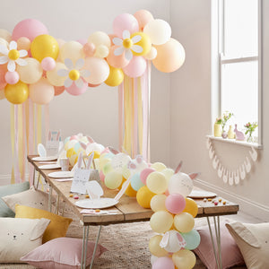 Eggcited Easter Bunting with Balloons