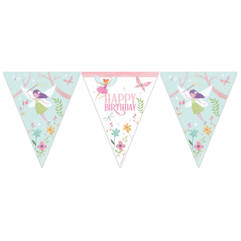 Fairy Forest Paper Flag Bunting