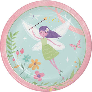 Fairy Forest Paper Dinner Plates Sturdy Style (x8)