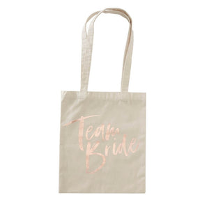 Team Bride Printed Tote Bag - Floral Hen Range by Ginger Ray