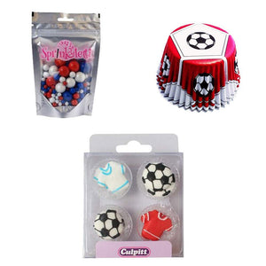 Football Essential Cupcake Decorating Kit