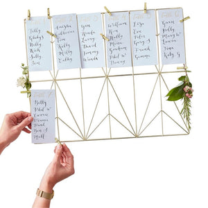 Gold Wedding Table Planner Kit - Gold Wedding Range by Ginger Ray