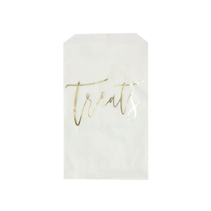 Gold Treats Bags - Gold Wedding Range by Ginger Ray