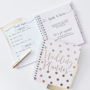 Luxury Foiled Wedding Planner - Gold Wedding Range by Ginger Ray