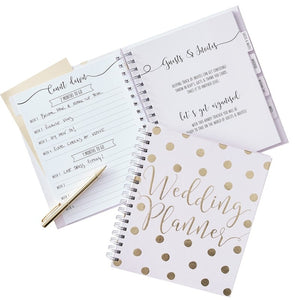 Luxury Foiled Wedding Planner - Gold Wedding Range by Ginger Ray