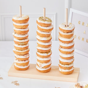 Donut Dessert Stacker - Gold Wedding Range by Ginger Ray